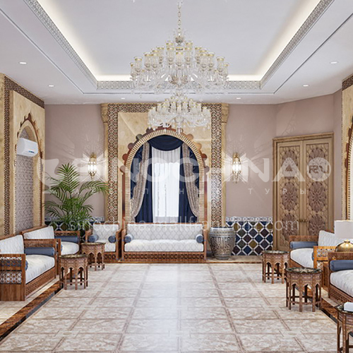 Arab villa interior design VAS1020